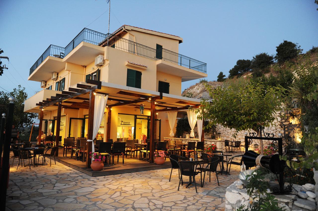 Zephyros Rooms And Apartments Drymon ภายนอก รูปภาพ